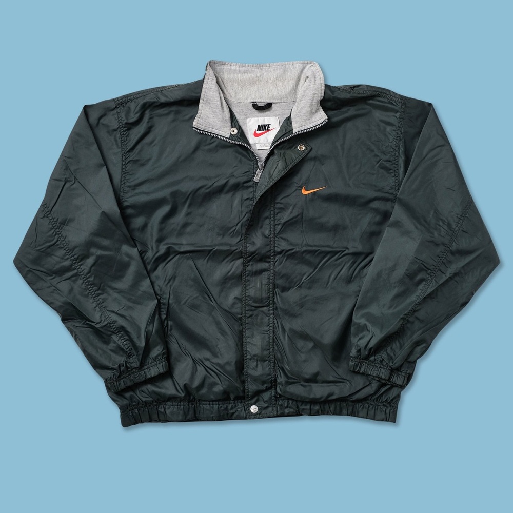 Vintage Nike Windbreaker Jacket with Elastic Cuffs
